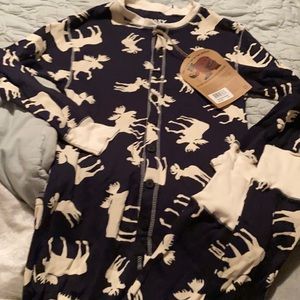 Moose pajamas size adult small from Lazy one store